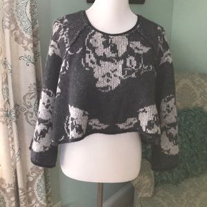 Free people cropped sweater